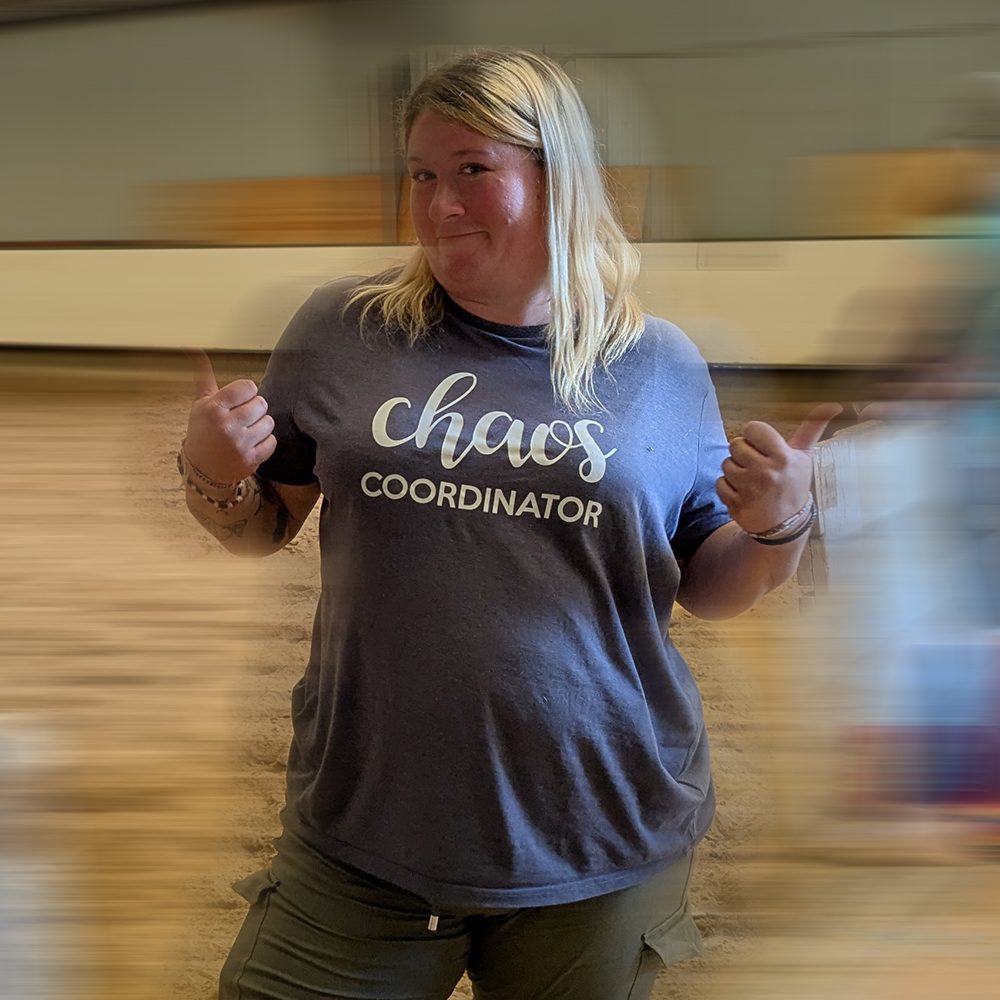 Chaos coordinator Barockreiter Kurs Hanna Thiele in Luxemburg